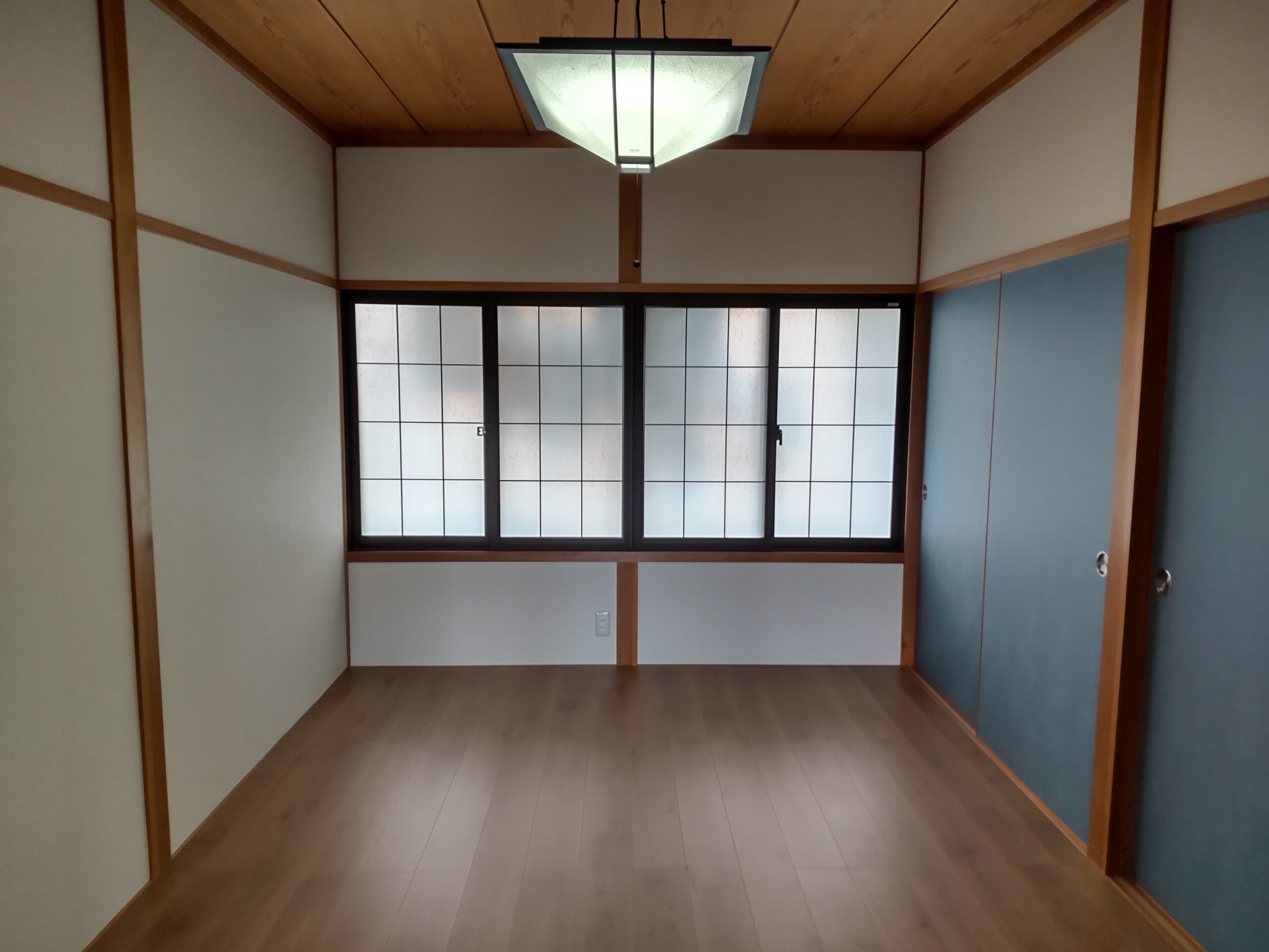 和室から洋室への模様替え工事