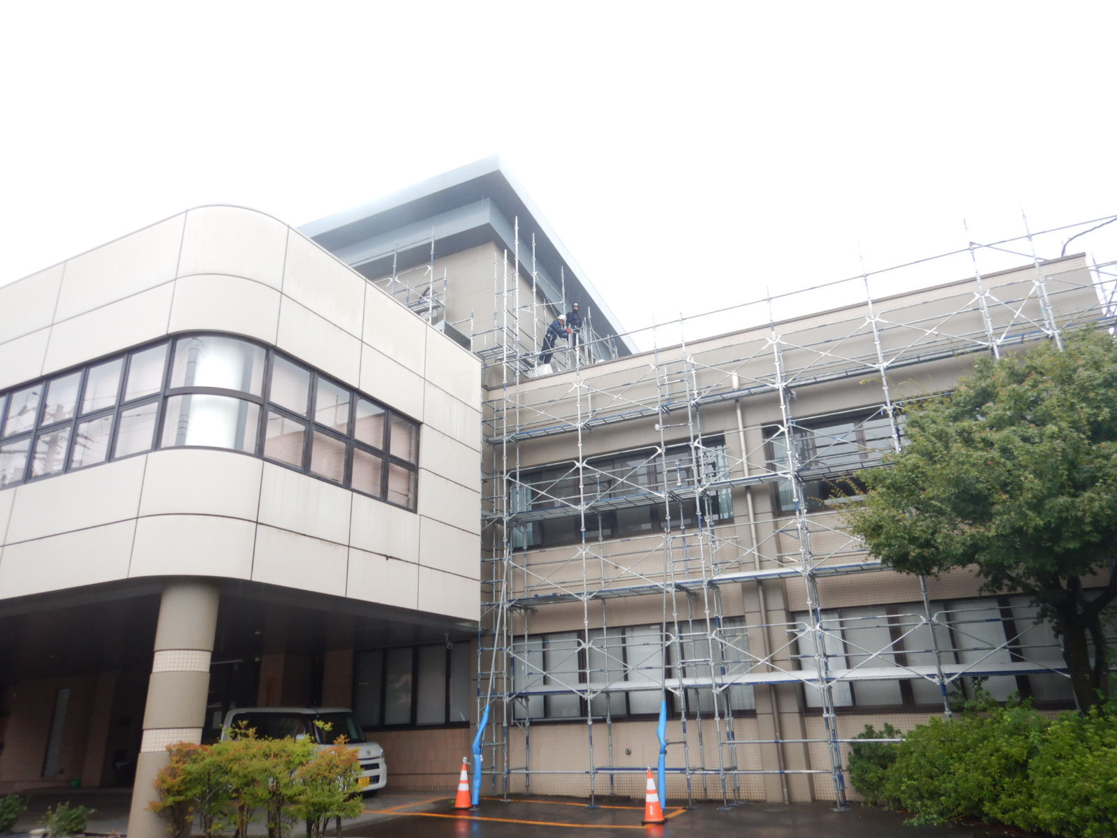 三友堂看護専門学校さま外部改修工事🏫　
